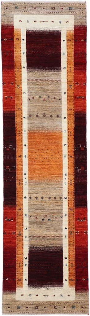 Loribaft Tappeto orientale 90x310 (Indian) Annodato A Mano
