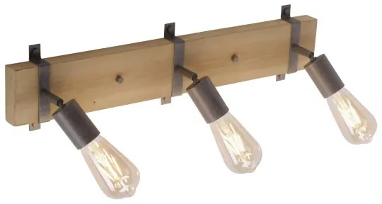 Leuchten Direkt 13473-79 - Luce Spot da parete SLAT 3xE27/40W/230V