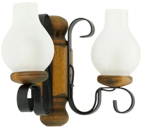 Brilagi - Applique RUSTIC 2xE14/40W/230V faggio/noce