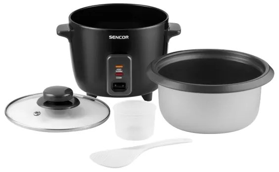 Sencor - Cuociriso  300W/230V 0,6l nero