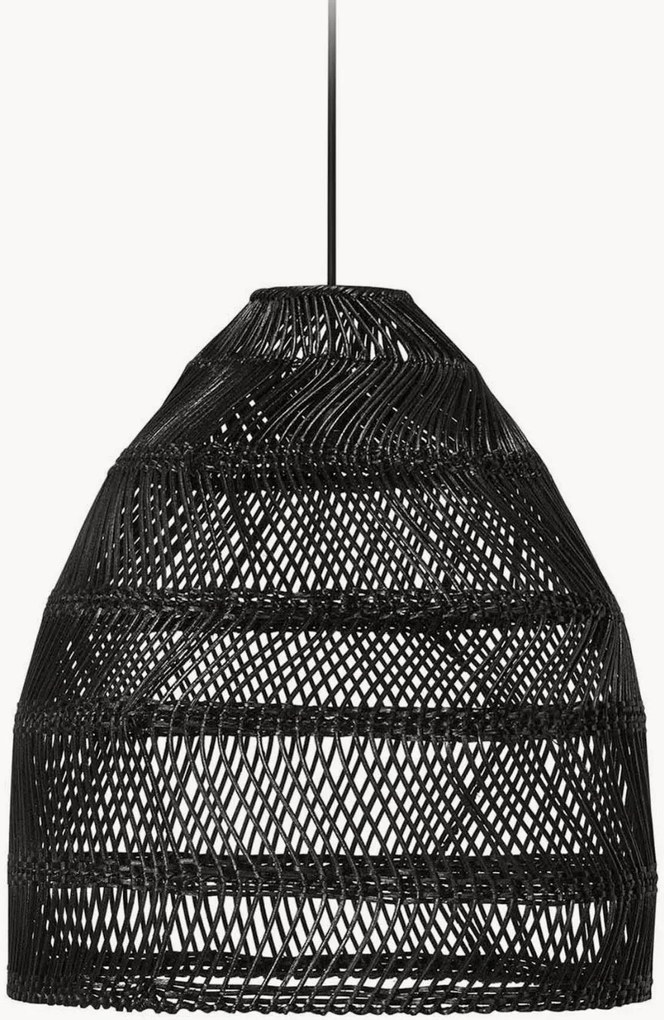 Lampada a sospensione in rattan Maja