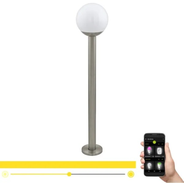 Eglo 97249 - Lampada LED dimmerabile da esterno NISIA-C 1xE27/9W/230V 980 mm IP44