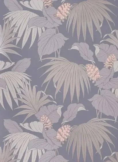 Tapete Vernazza von Osborne & Little - Dove/ Grey/ Rose Gold