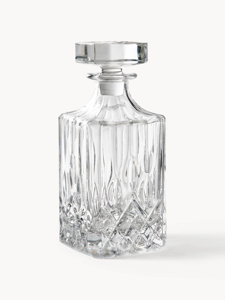 Decanter in cristallo con rilievo George, 700 ml