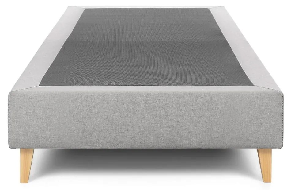 Kave Home - Base letto alta Nikos 90 x 190 cm grigio