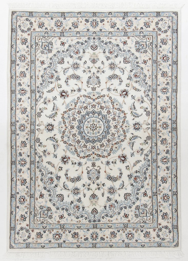 Nain Tappeto 110 x 160 (Iran) Annodato A Mano