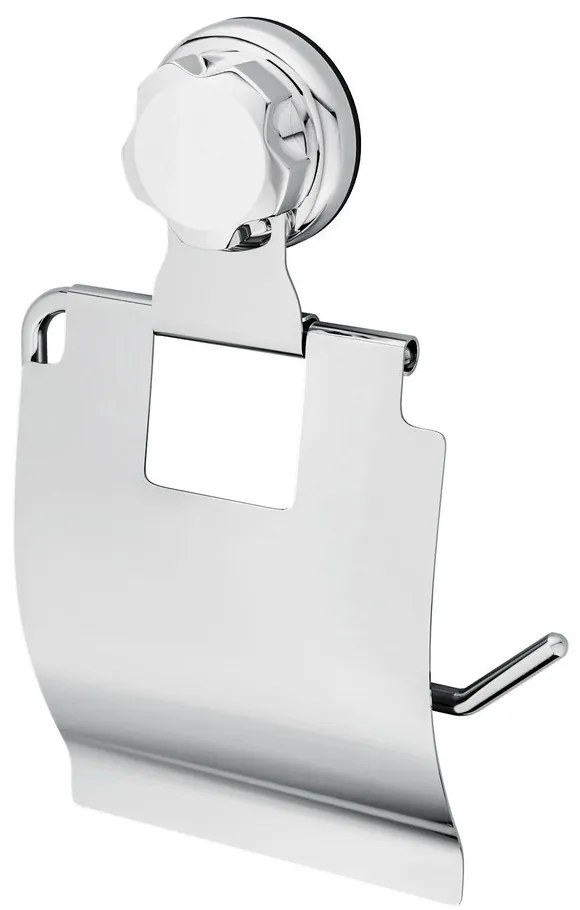 Porta carta igienica in metallo autoportante in argento Bestlock Bath - Compactor