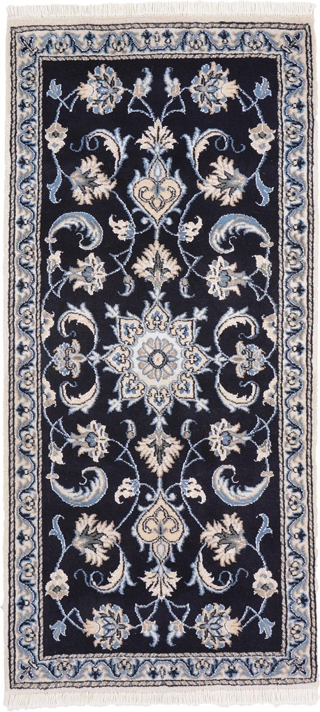 Nain Tappeto 70x150 (Iran) Annodato A Mano