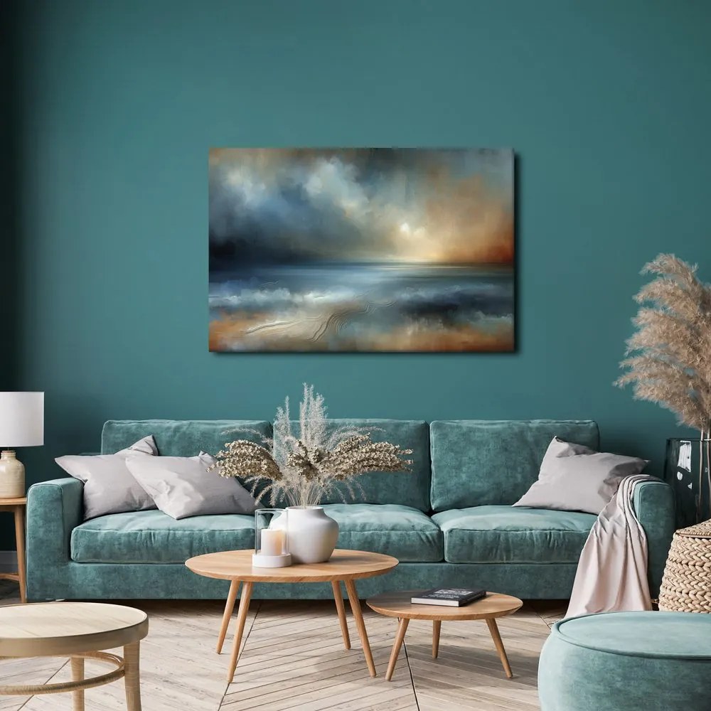 Quadro su tela – Mare e tramonto
