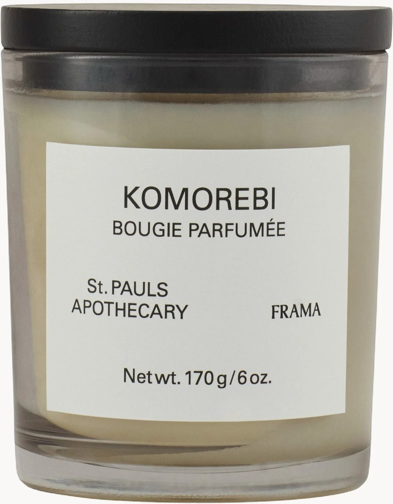 Candela profumata Komorebi (Yuzu, Osmanthus, Gelsomino e Cipresso)