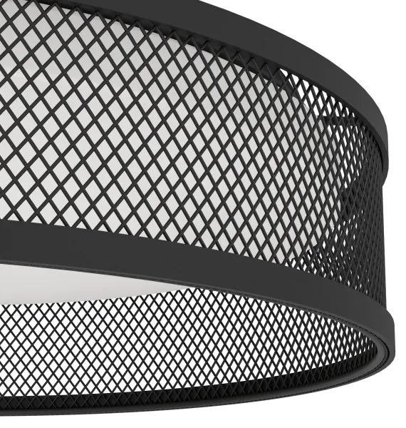 Eglo 900795 - Plafoniera LED LUPPINERIA LED/20W/230V nero