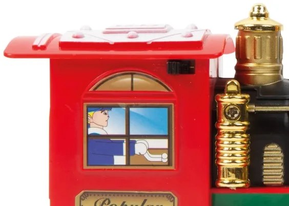 Decorazione natalizia a LED 10xLED/4xAA treno