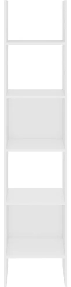 Libreria bianca 40x35x180 cm in legno multistrato