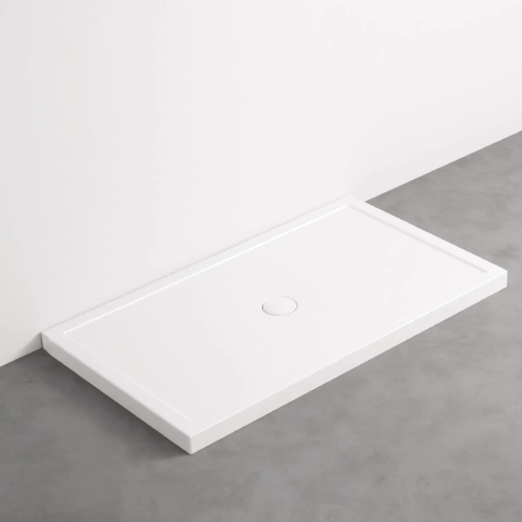 Piatto Doccia 70x120 Ceramica Cielo "Sessanta" Bianco Lucido