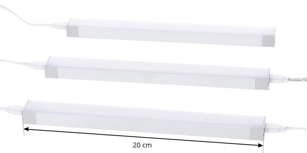 Prios Esbena lampada LED mobili CCT 20 cm set 3x