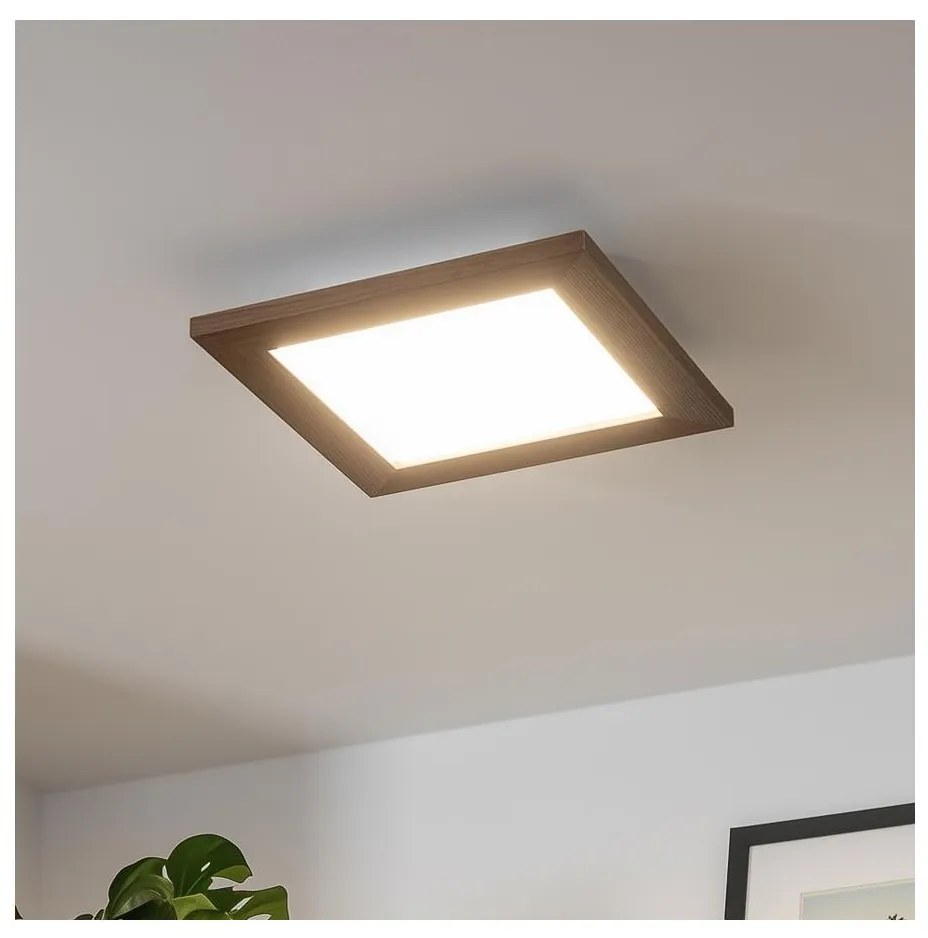 Brilagi - Luce LED dimmerabile SLIMFRAME WOOD LED/25W/230V 34x34 cm + +TC