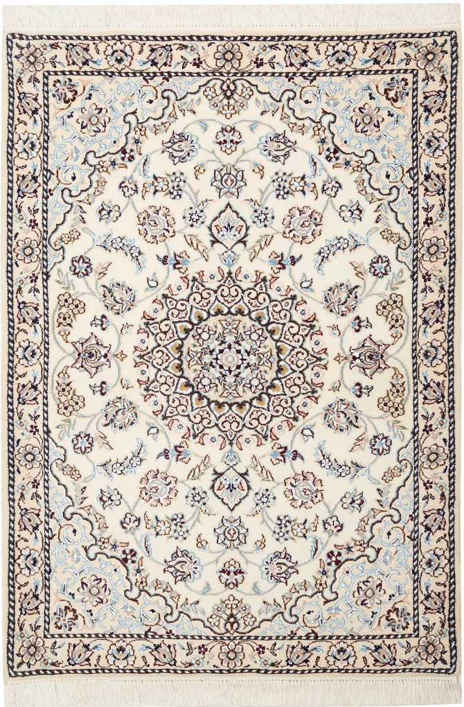 Nain Tappeto persiano 90x120 (Iran) Annodato A Mano