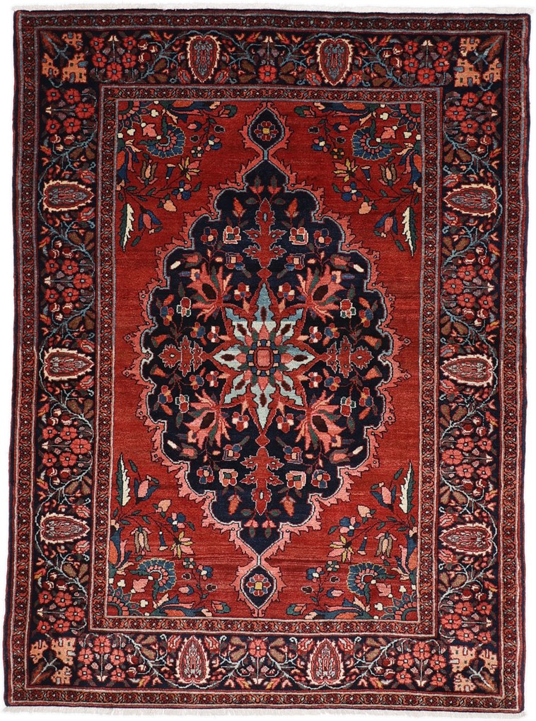 Kurdi Tappeto 210 x 160 (Iran) Annodato A Mano