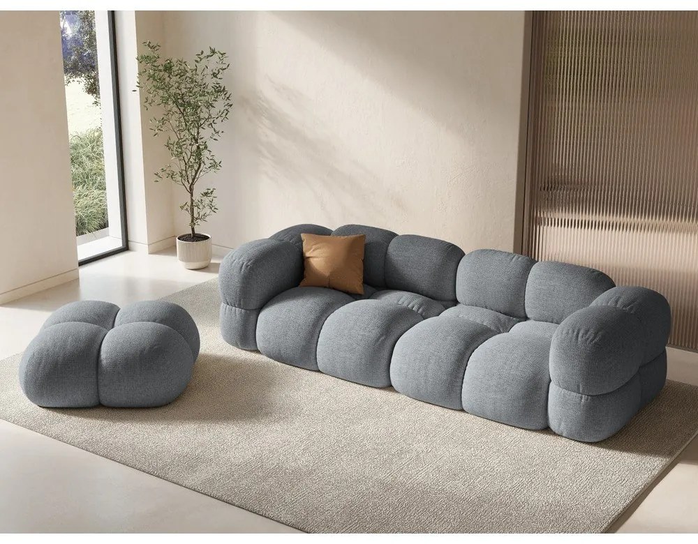 Divano grigio 250 cm Loretto – Cosmopolitan Design