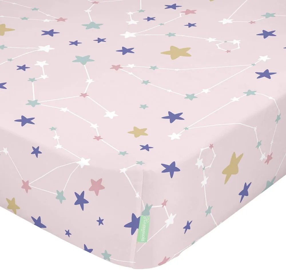 Lenzuolo di cotone per bambini, 120 x 60 cm Moon Dream - Happynois