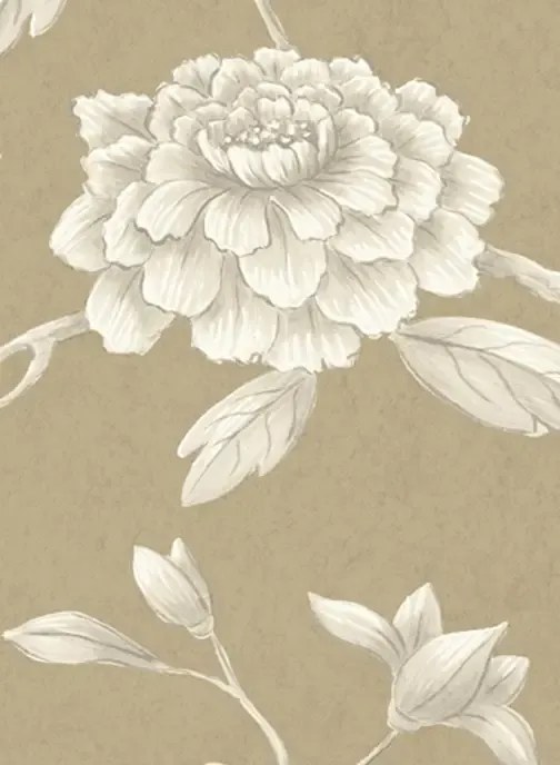 Lewis & Wood Carta da parati Jasper Peony - Ginger