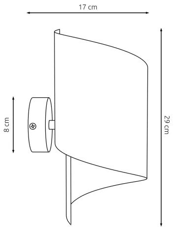 Applique SPIRAL 1xG9/8W/230V cromo