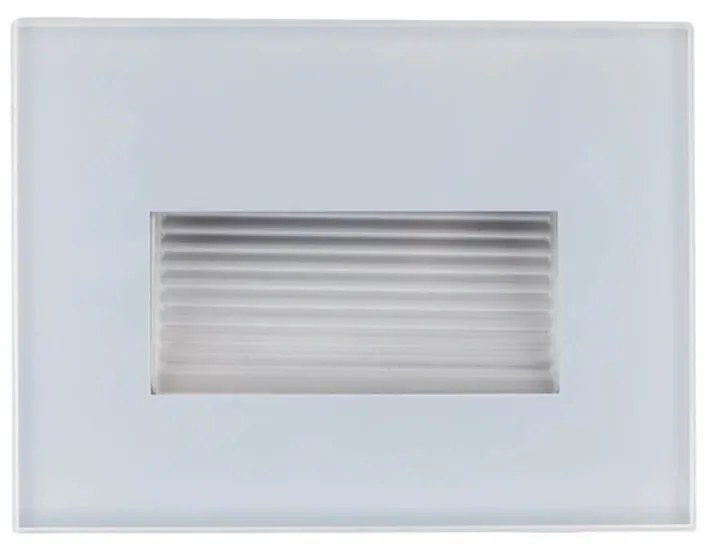 Segnapasso LED per scatola 503 3.5W IP65 Luce Asimmetrica Colore Bianco Caldo 2.700K