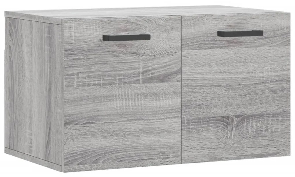 Mobile a parete grigio sonoma 60x36,5x35cm in legno multistrato