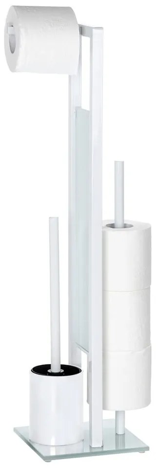 Scopino con porta carta igienica Rivalita Rivalta - Wenko