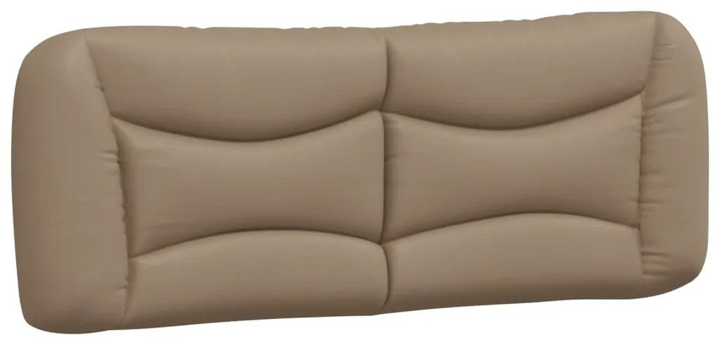 Cuscino testiera cappuccino 140 cm in similpelle