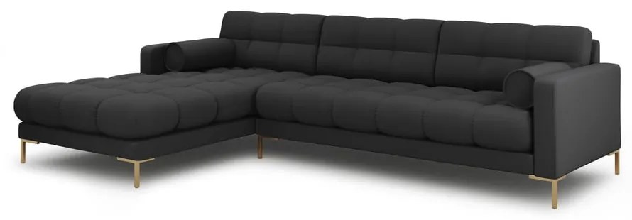 Divano angolare grigio scuro (angolo sinistro) Bali - Cosmopolitan Design
