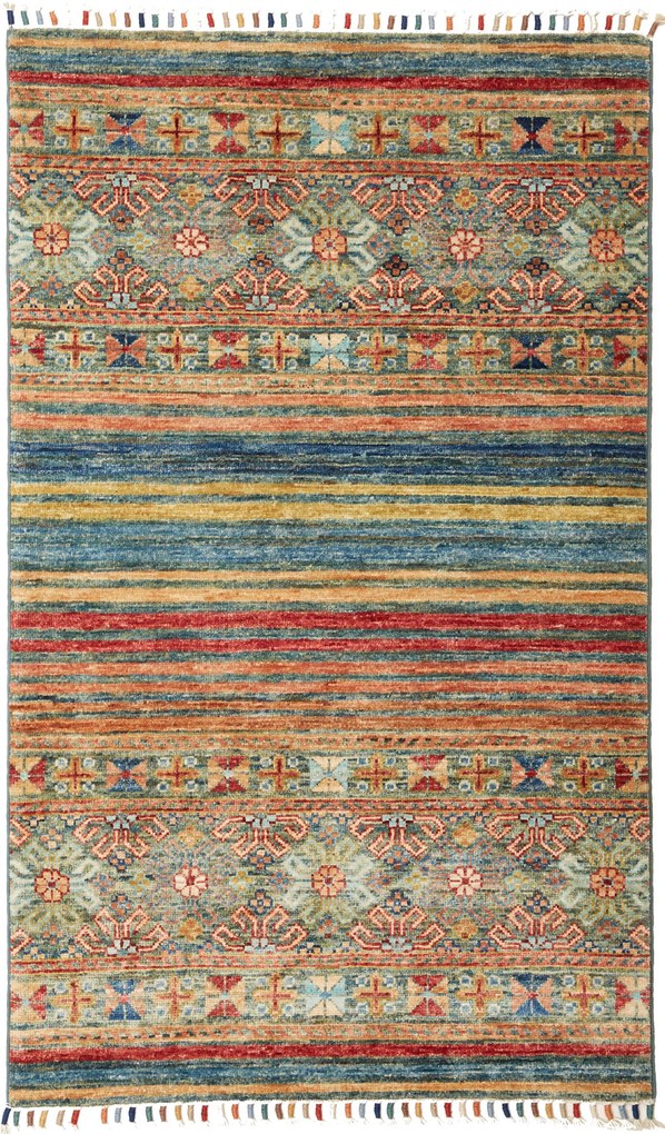 Samarkand Tappeto orientale 80x130 (Pakistan) Annodato A Mano