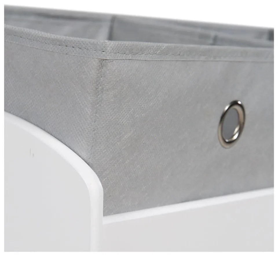 Organizer per giochi da bambino bianco/grigio 63,5x29,5x60 cm Miffy – Roba