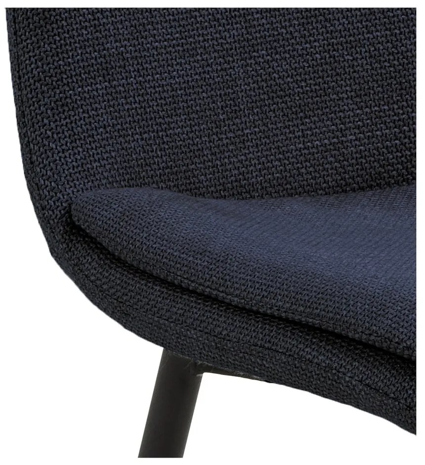 Sedia da pranzo blu scuro Becca – Actona