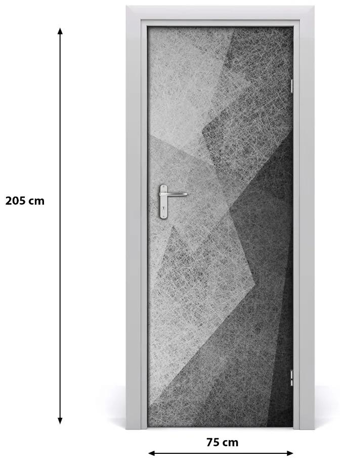 Rivestimento Per Porta Linee astratte 75x205 cm
