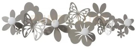Appendi abiti a muro dal design originale sfarfalle sabbia in ferro...