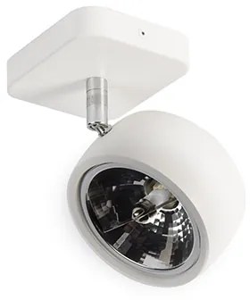 Faretto di design con snodo quadrato e inclinazione - Go Nine