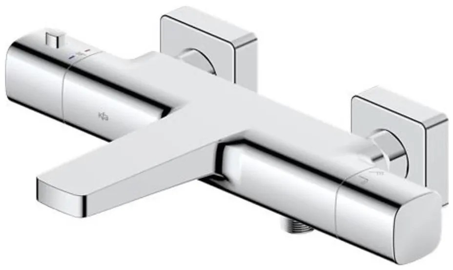 KFA Armatura 5754-010-00 - Miscelatore termostatico per vasca MALAGA, finitura cromo lucido