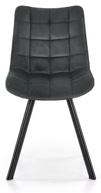 Sedia da pranzo COMORO, 1 pezzo, grigio scuro