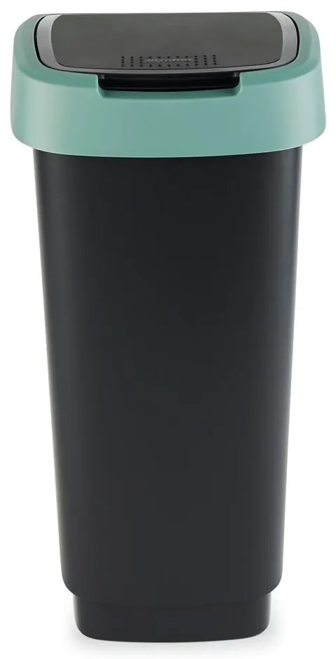 Bidone per rifiuti in plastica riciclata da 25 L Twist - Rotho
