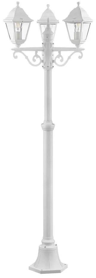 Brilliant - Lampada da esterno NISSIE 3xE27/60W/230V IP44 Bianca