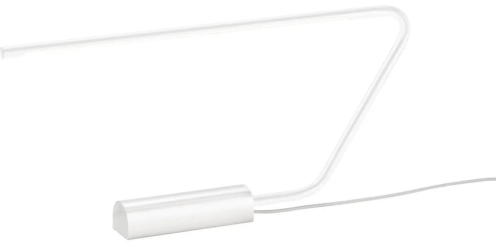 Lampada da tavolo LED bianca (altezza totale 33 cm) Olea – Trio Select