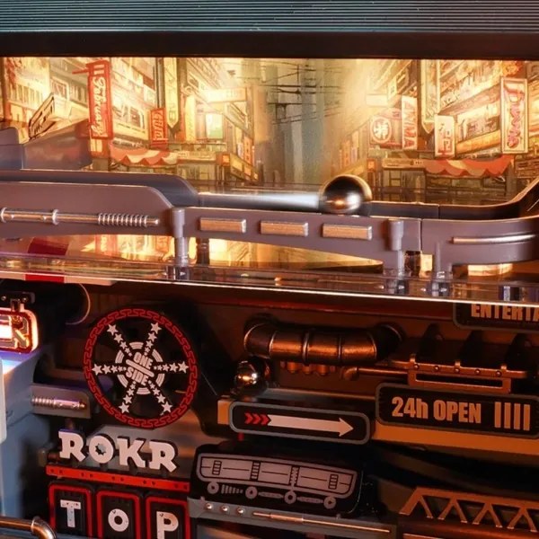 RoboTime - 3D meccanico puzzle a binario di marmo La città del passato