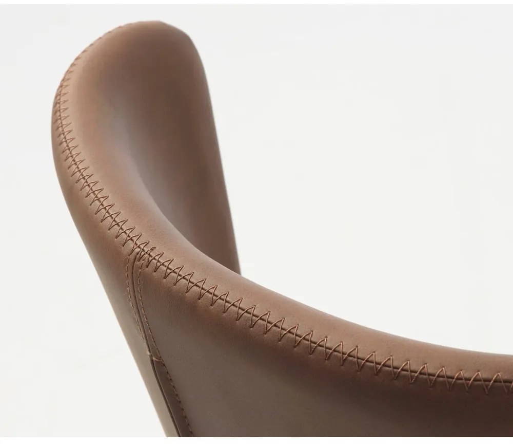 Sedie da pranzo in set marroni in metallo 2 pz Teslin – Unique Furniture