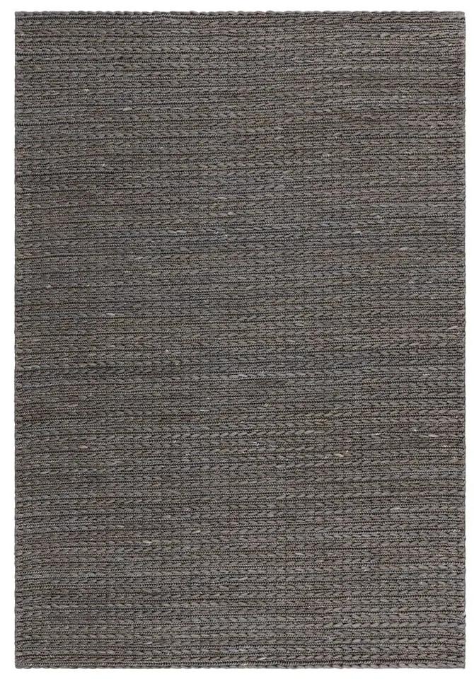Tappeto in juta antracite tessuto a mano 200x290 cm Oakley - Asiatic Carpets