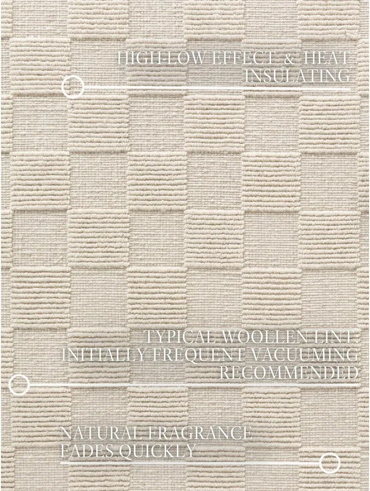 Tappeto color crema in lana tessuto a mano 160x230 cm Scala – Villeroy&amp;Boch