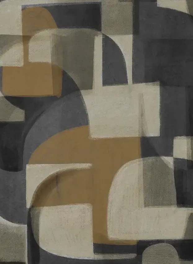 Jannelli & Volpi Wandbild Pacha - Black Panel 3