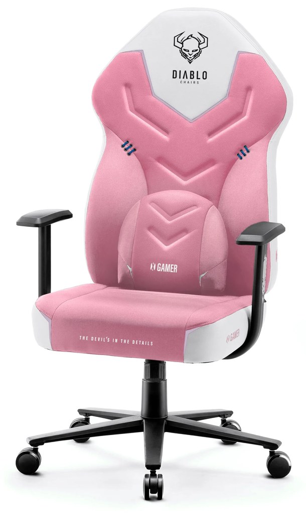Sedia Da Gaming Diablo X-Gamer 2.0 Normal Size: Marshmallow Pink