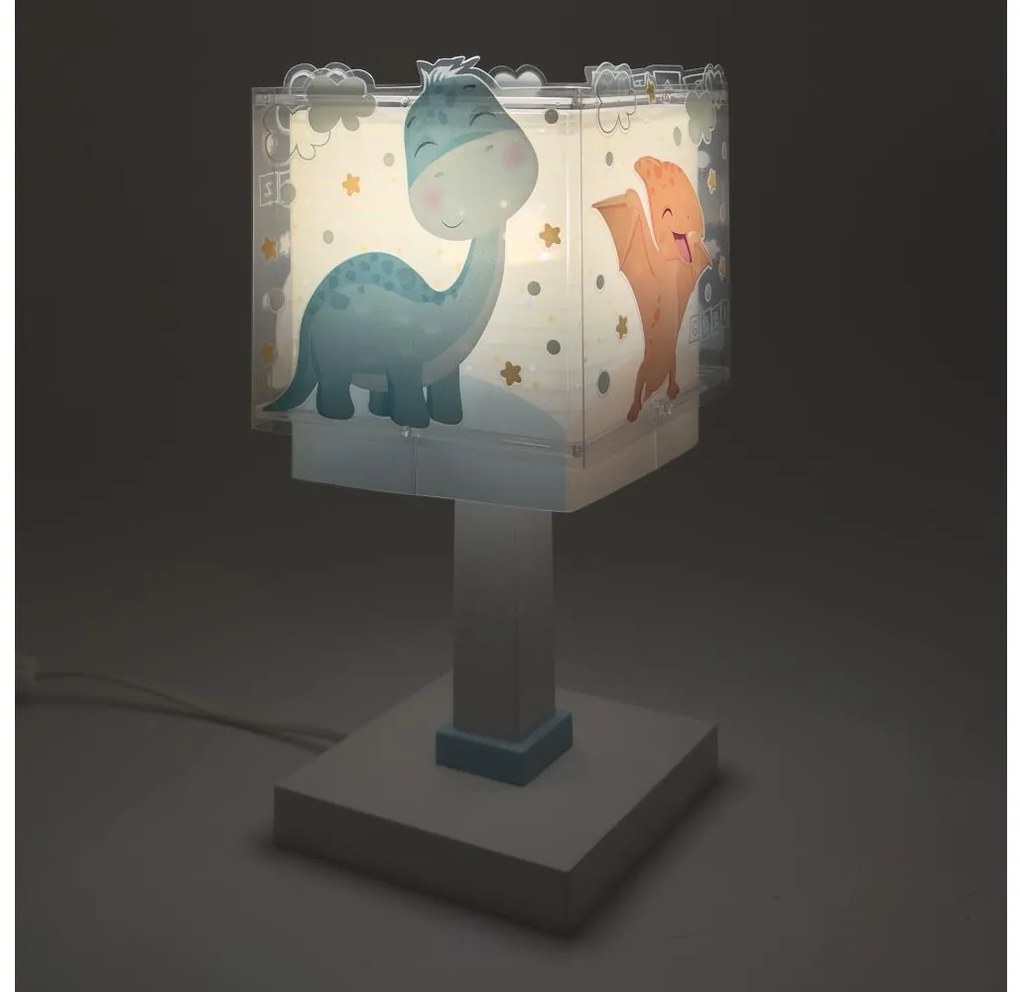 Dalber 63451 - Lampada da comodino LED per bambini BABY DINOS 1xG4/4W/230V multicolore