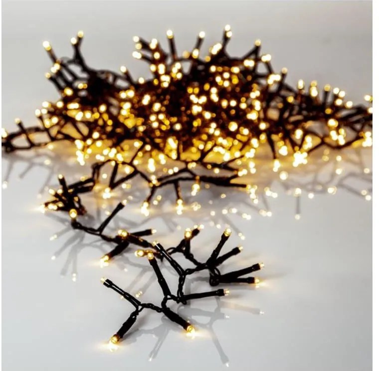 Eglo 410815 - Catena luminosa LED da esterno GOLDEN, 800xLED, 21 m, IP44, bianco caldo